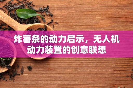 炸薯条的动力启示，无人机动力装置的创意联想