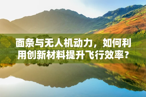 面条与无人机动力，如何利用创新材料提升飞行效率？