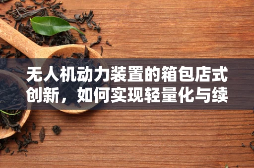 无人机动力装置的箱包店式创新，如何实现轻量化与续航力的完美平衡？