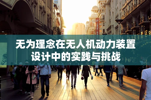 无为理念在无人机动力装置设计中的实践与挑战