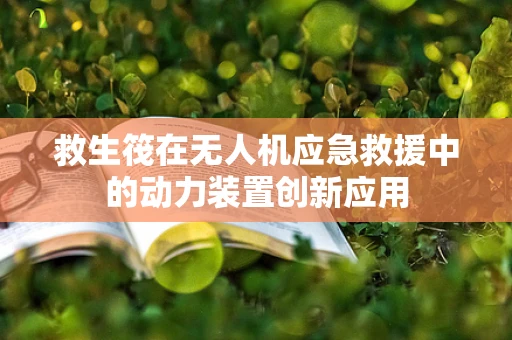 救生筏在无人机应急救援中的动力装置创新应用