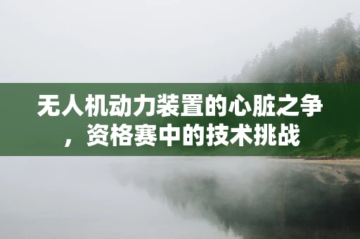 无人机动力装置的心脏之争，资格赛中的技术挑战