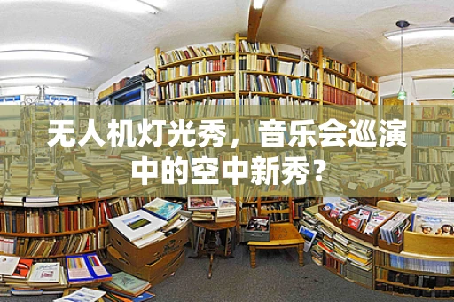 无人机灯光秀，音乐会巡演中的空中新秀？