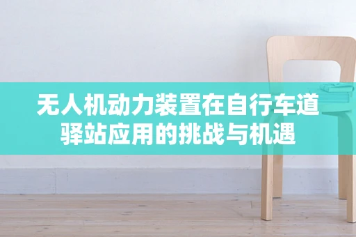 无人机动力装置在自行车道驿站应用的挑战与机遇