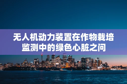 无人机动力装置在作物栽培监测中的绿色心脏之问