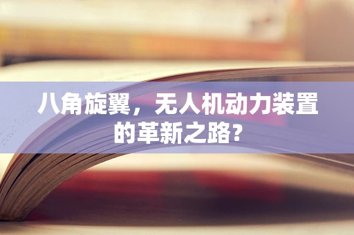 八角旋翼，无人机动力装置的革新之路？