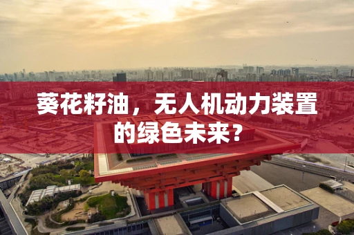 葵花籽油，无人机动力装置的绿色未来？