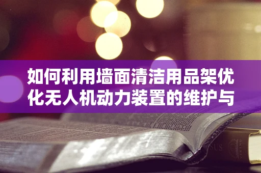 如何利用墙面清洁用品架优化无人机动力装置的维护与存储？