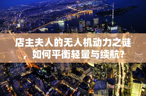 店主夫人的无人机动力之谜，如何平衡轻量与续航？