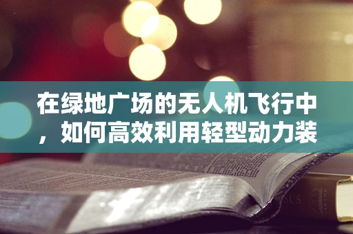 在绿地广场的无人机飞行中，如何高效利用轻型动力装置？