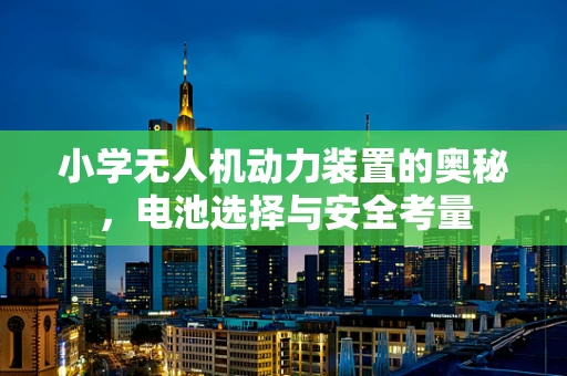 小学无人机动力装置的奥秘，电池选择与安全考量