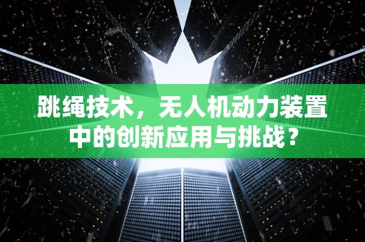 跳绳技术，无人机动力装置中的创新应用与挑战？