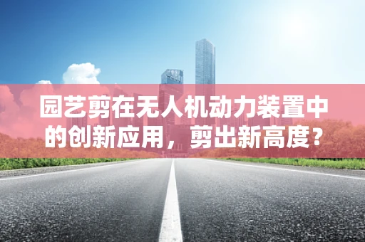 园艺剪在无人机动力装置中的创新应用，剪出新高度？