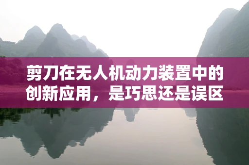 剪刀在无人机动力装置中的创新应用，是巧思还是误区？