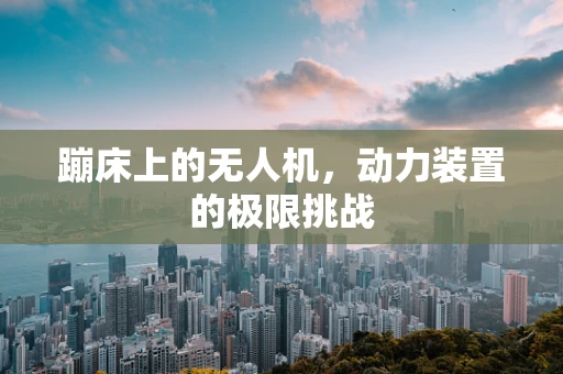 蹦床上的无人机，动力装置的极限挑战