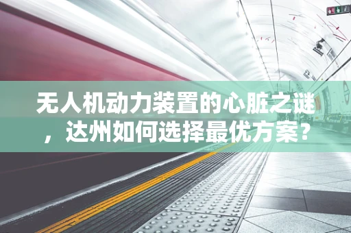 无人机动力装置的心脏之谜，达州如何选择最优方案？