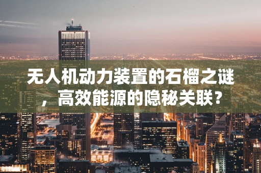 无人机动力装置的石榴之谜，高效能源的隐秘关联？