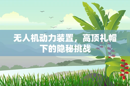 无人机动力装置，高顶礼帽下的隐秘挑战