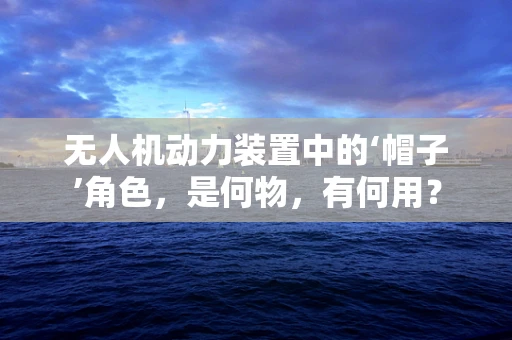 无人机动力装置中的‘帽子’角色，是何物，有何用？