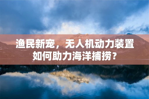 渔民新宠，无人机动力装置如何助力海洋捕捞？