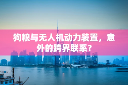 狗粮与无人机动力装置，意外的跨界联系？