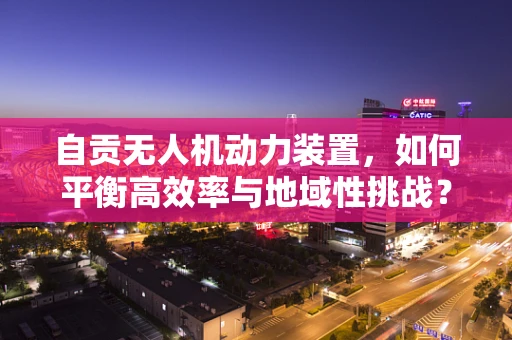 自贡无人机动力装置，如何平衡高效率与地域性挑战？