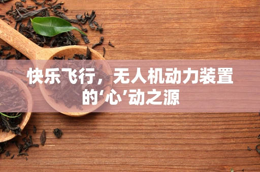 快乐飞行，无人机动力装置的‘心’动之源