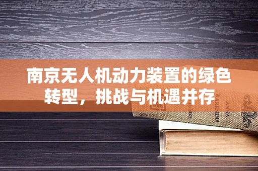 南京无人机动力装置的绿色转型，挑战与机遇并存