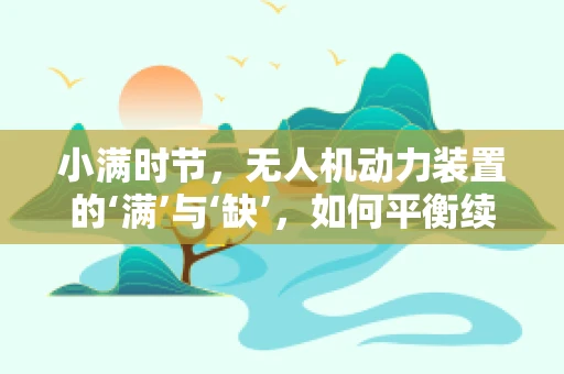 小满时节，无人机动力装置的‘满’与‘缺’，如何平衡续航与性能？